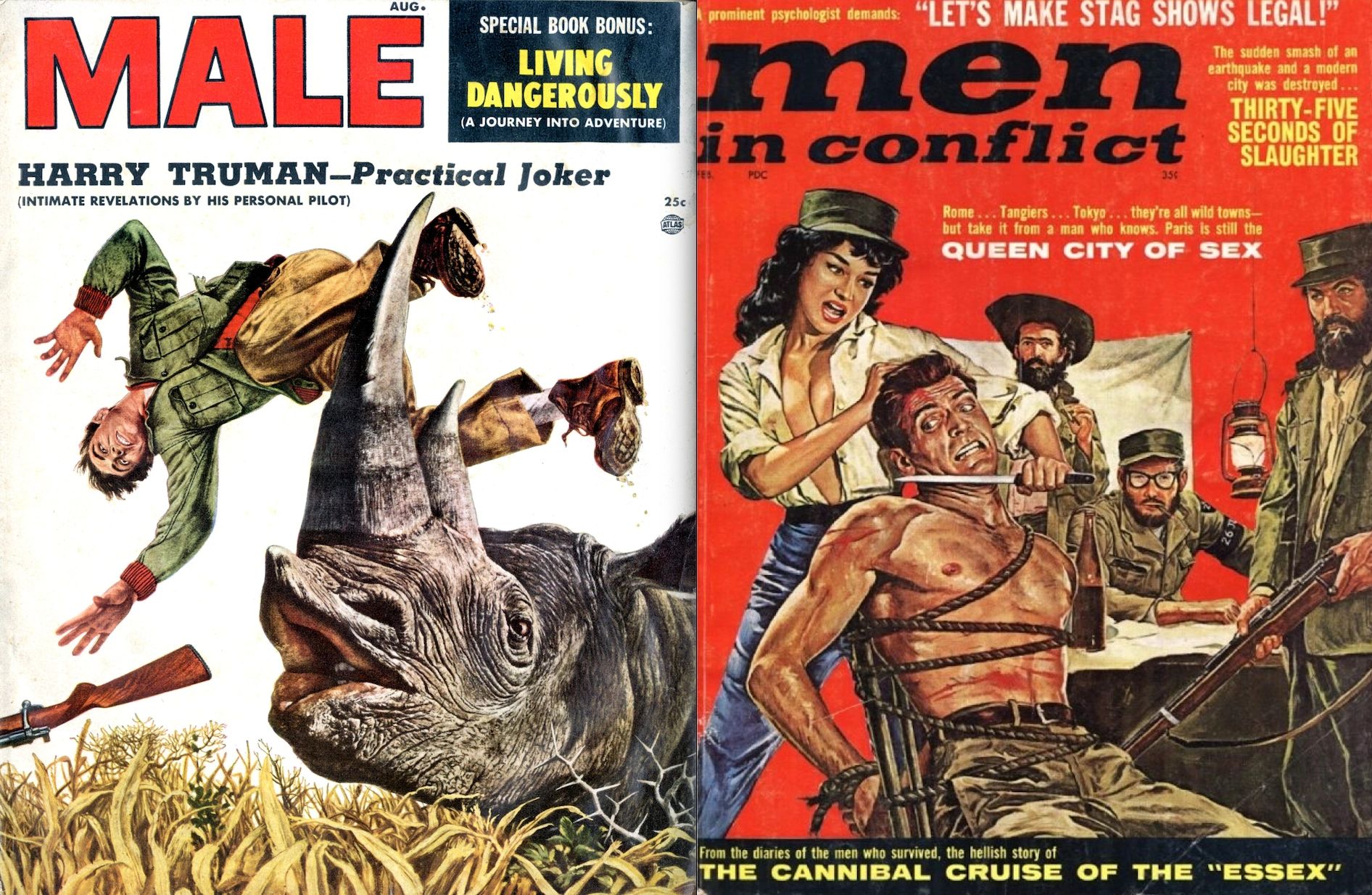 Men's Adventure Magazines